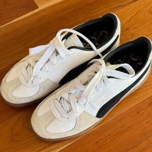 Puma Palermo White Sneakers Sz 8